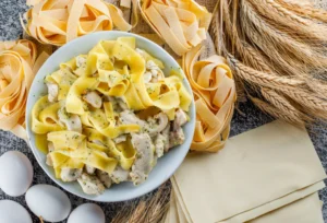 Creamy Garlic Parmesan Chicken Pasta