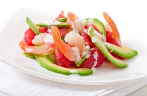 lobster and shrimp salad