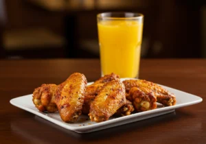 close up of Fry or Bake Chicken Wings