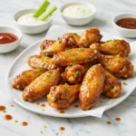 Crispy chicken wings