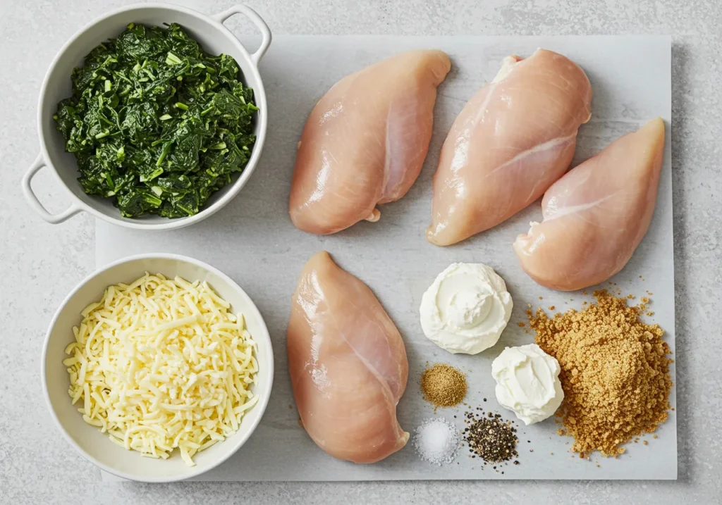 Stuffed Chicken Breasts Ingredients