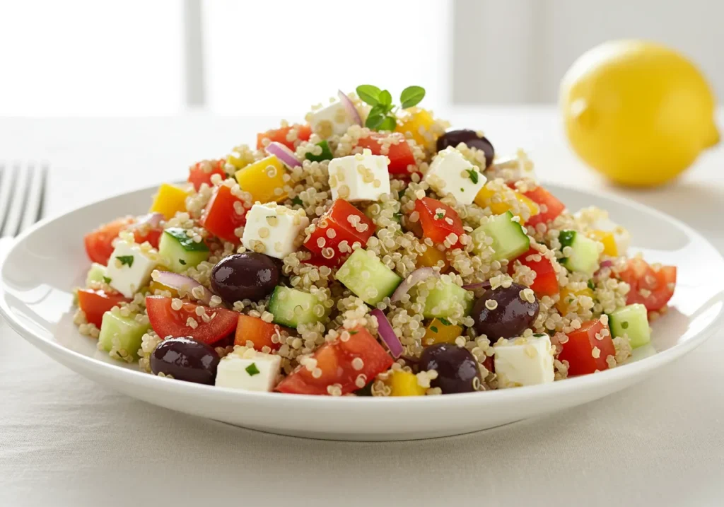 Mediterranean Quinoa Salad